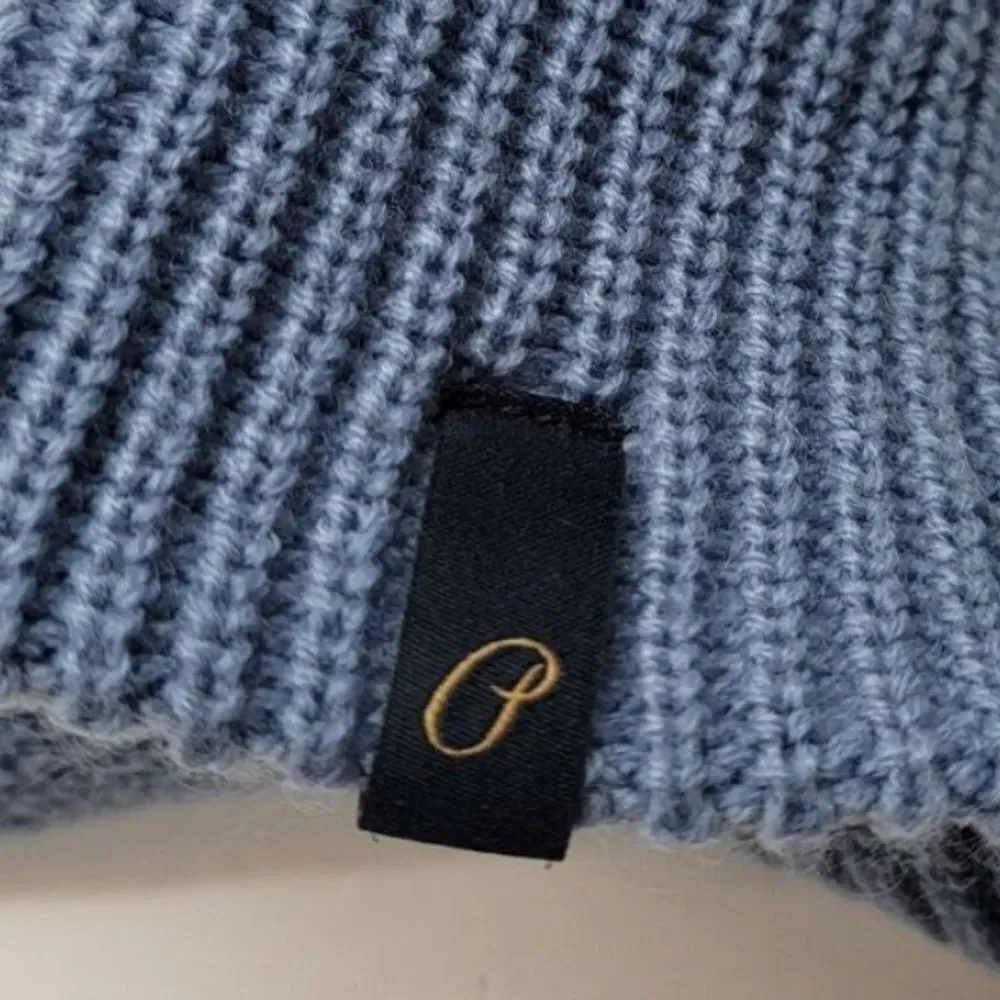 Pendleton National Park Collection Beanie with Blue and Gray Stripes